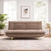 Bliss 3 Seater Sofa Cum Bed In Beige Colour