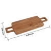 Ireka Home Grovez Acacia Wood Chopping Board with Handle – Cutting Board (43 x 20 cm)