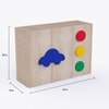 Traffic Lights Cabinet Storage In Oak Colour