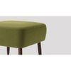 Billie Ottoman Color in Mint Green