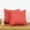 Meher Set Of 2 Cushion Cover With Rust Colour