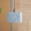 Flake Hanging Lamp - Blue