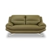 Clarkson 2 Seater Leatherette Sole in Olive Green Colour