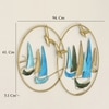W-Seas Abstract Metal Wall Decor in Multicolor Set of 1