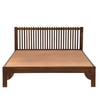 Zenwood King Size Bed Without Storage in Provencial Teak Finish