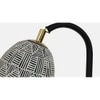Zinnia Multicolor Table Lamp With Gold Metal Base