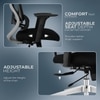 Kepler Brooks Vogue Premium Office Chair in Black Colour