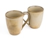 Beige Rustic Dawn Elegant Ceramic Mug Set