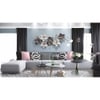 Black & white Metal Wall Art