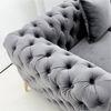 Norman Fabric Sofa - Grey