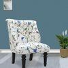 The Cuddly Throne Lounge Chair In White Fabric