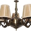 Devansh Wood Wall Mounted Lamp With Beige Jute Shade