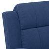 Griffin Fabric One Seater Manual Recliner in Lapis Blue Fabric Colour
