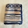 Mila Multicolor Abstract Wool Single Bed Blanket 350 Gsm