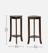 Ptonrim Sheesham Wood End Table In Provincial Teak Finish