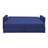 Akron 3 Pull Out Sofa Cum Bed In Nav Blue Colour