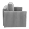 Melano  Pull Out Sofa cum Bed  in Grey Colour