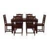 Dyson 6 Seater Dining Set With Rajastani Iron Jali