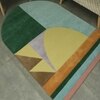 Milot WoolRectangle Carpets Hand Tufted in Multicolour
