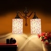 Devansh Metal Electric Wall Light in Multi Colour with Multi Shade Count of 2 Lights