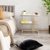 Metal Side Table in Gold Colour