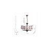 Hartland 5 Light Metal and Wood Fusion Chandelier