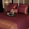 Stoa Paris Super King Bedsheet  Bedsheet, Majesty Merlot Wine