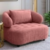 Henry Boucle 1 Seater Sofa in Pink  Color