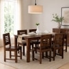 Tarragon 6 Seater Dining Set In Honey Finish