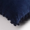 Soft Touch Cushion Cover In Indigo