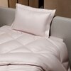Stoa Paris Comforter for Single Bed, 300TC Satin Comforters in Blushing Pink