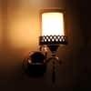 Eliante Elysian Gold And Brown Iron Wall Light With E27 Holder In Gold And Brown Colour