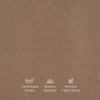 Ripple Fabric Queen  Size Bed With Hydraulic Storage (Coffee Oak Brown Finish, Tuscan Almond Colour)
