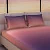 Stoa Paris 300TC UltrSatin Double Bedsheet Set Satin Double Peach Twilight