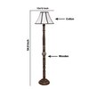 Devansh Wooden Floor Lamp