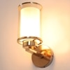 Eliante Modern Wall Lights Mild Steel & Glass Material Gold & Champaign Finish