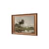 Artistry Grey Green River Landscape Canvas Wall Prints Canvas Wall Prints Set of 1 Multicolor Matte