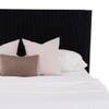 Opus Engineered Wood King  Size Bed With Hydraulic Storage (Walnut Brown Finish)