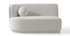 Izza Boucle 4 Seater Sofa in White Colour