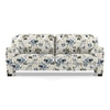 Farina Luxe 3 Seater Fabric Sofa in Adrian Velvet Colour