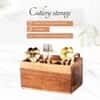 Inseparables Teak Wood Spoon Stand Gold