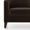 Abbey Sofa Set (Colour : Dark Earth, Cushion : Hard, Seater : 3+1+1)
