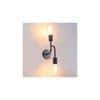 Flute Black Metal Wall Light
