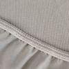 Left Aligned 3 Seater Left Aligned Chaise Light Grey Sofa Cover