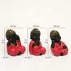 Stella Polyresin Figurine in Red Colour