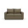 Apollo 2 Seater  Leatherette Sofa In Cappuccino Colour