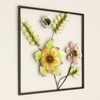 W-Nala Abstract Metal Wall Decor in Multicolor Set of 1