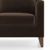 Abbey Sectional Sofa (Colour : Dark Earth, Cushion : Soft, Seater : Left Aligned 2 Seater + Left Aligned Chaise)