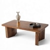 Kassel Sheesham Wood Coffee Table In Teak Finish