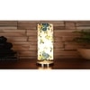 Multicolor cotton table lamp with Steel Base -13
